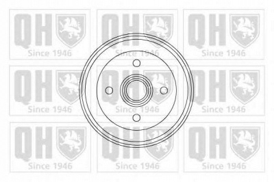 QUINTON HAZELL bdr133 -  Тормозной барабан